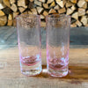 CHERRY BLOSSOM COLLECTION | Hand-Blown Highballs | Set of 2 | Made in USA