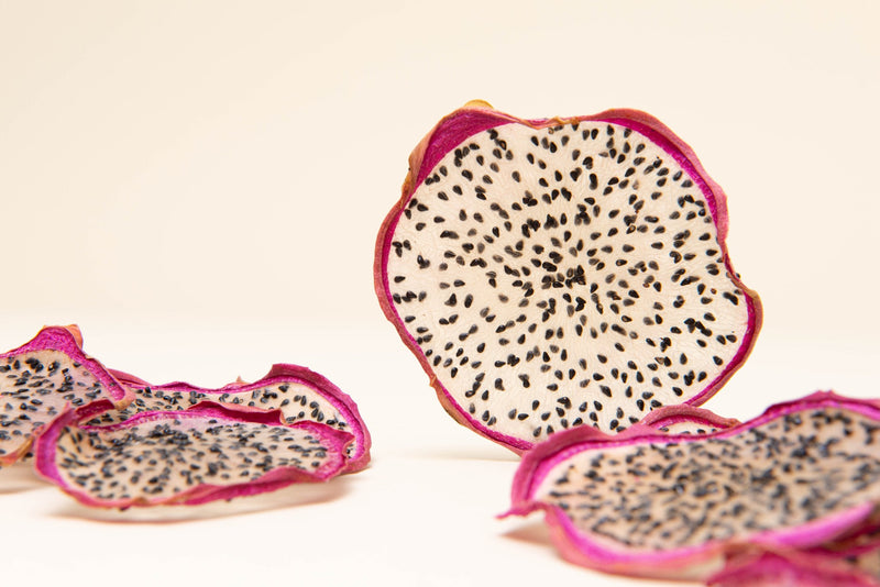 Dehydrated White Dragonfruit Garnish by Dehy - Bull In China