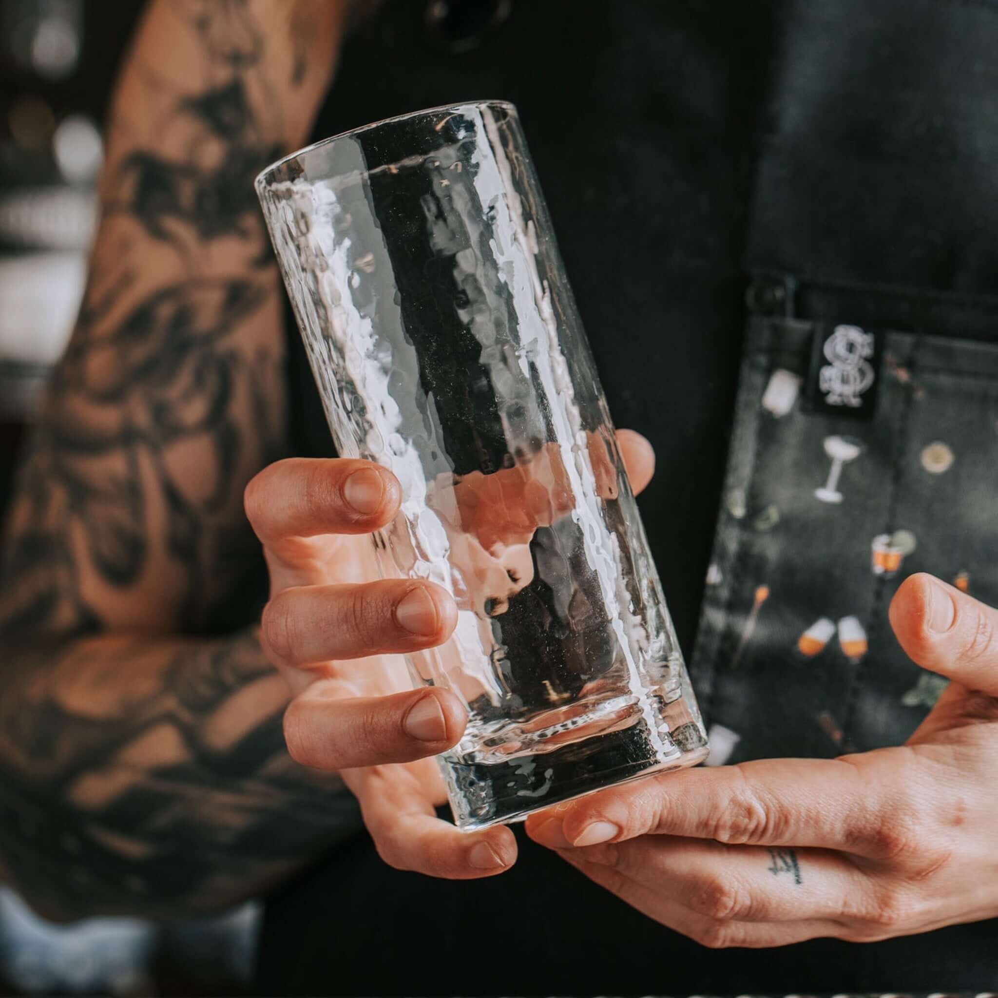 Hand-Blown Highballs - Set of 2