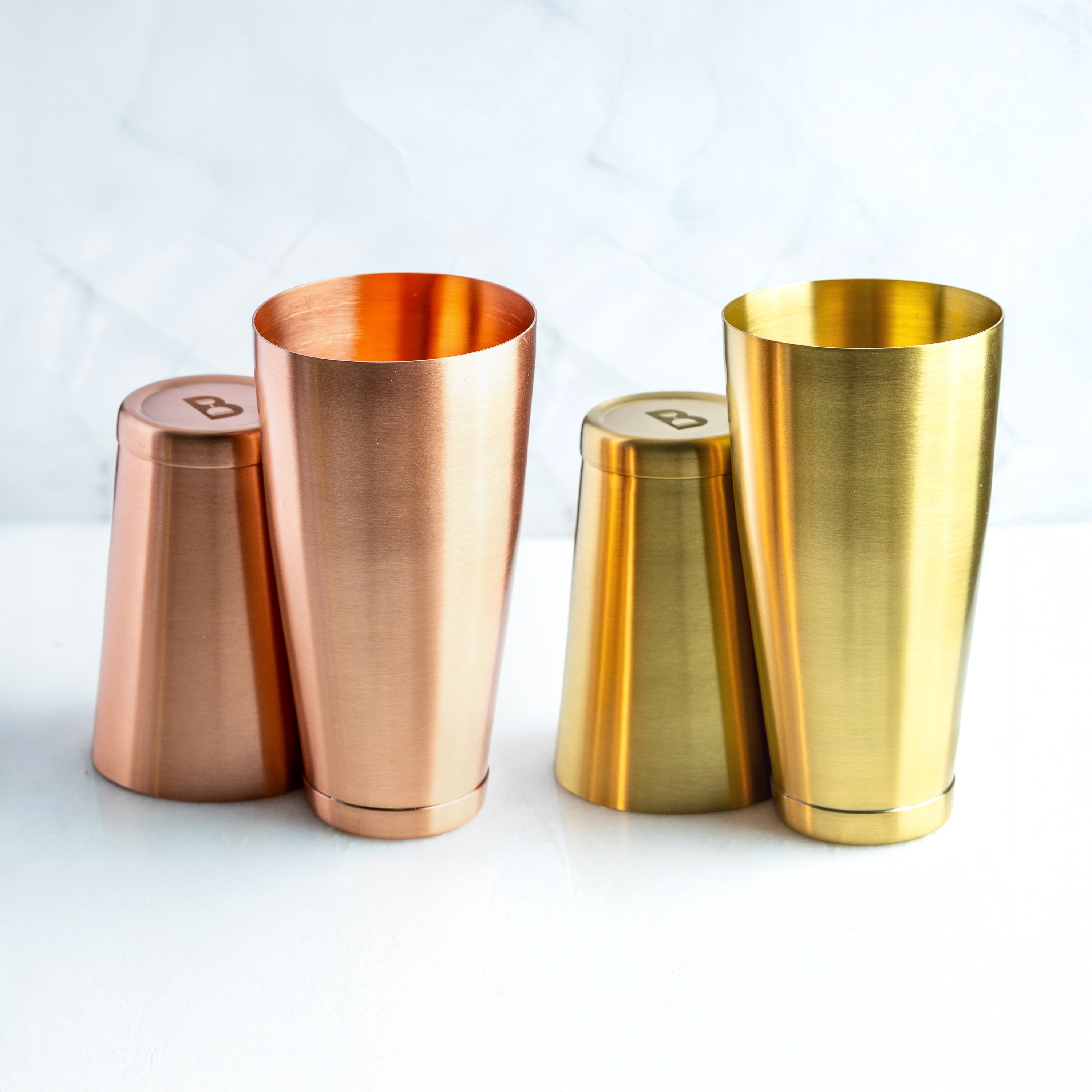 Solid Copper, Solid Brass Cocktail Shaker - Bull In China