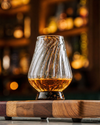 Handblown Neat Pour Glass | Made in USA | Artisan Crystal (Lead-Free)