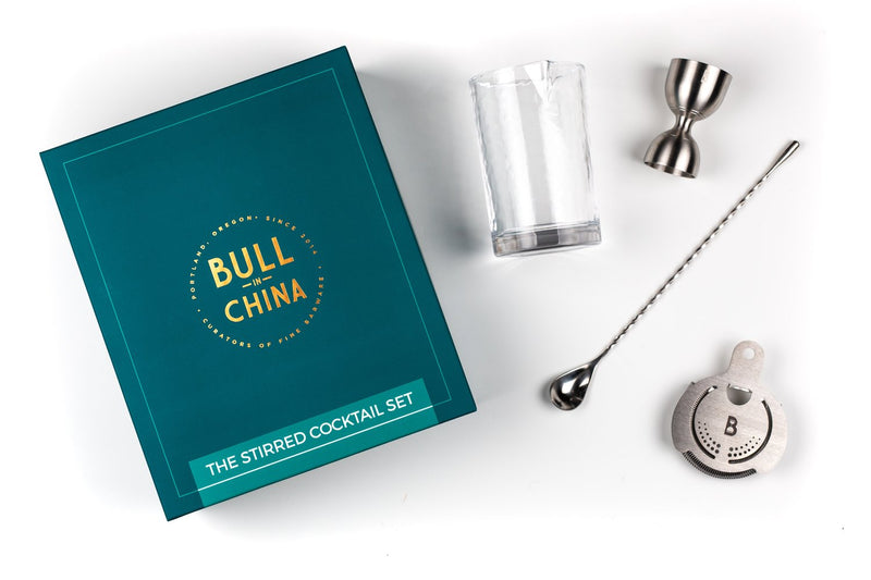 Bull In China Fine Barware - The Stirred Cocktail Set