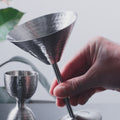Hammered Stainless Steel Martinis | Set of 2