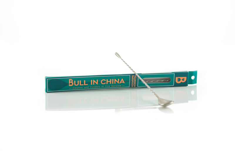 Teardrop Barspoon - 12"/30cm (Standard length) - Bull In China