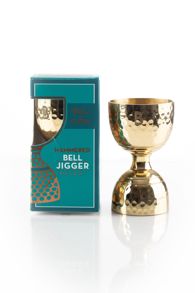 The Bell Jigger - 6-Pack Commercial Bar Pack, Polished Finish – Piña Barware